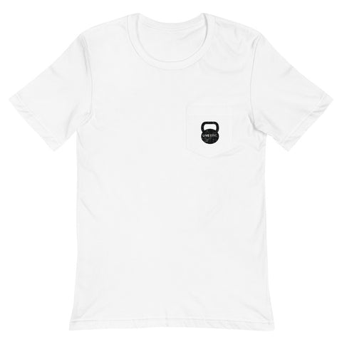LIVE EPIC Kettlebell Unisex Pocket T-Shirt